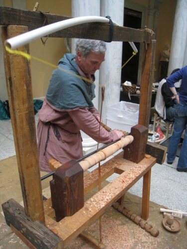 Luke Goembel Turning Wood